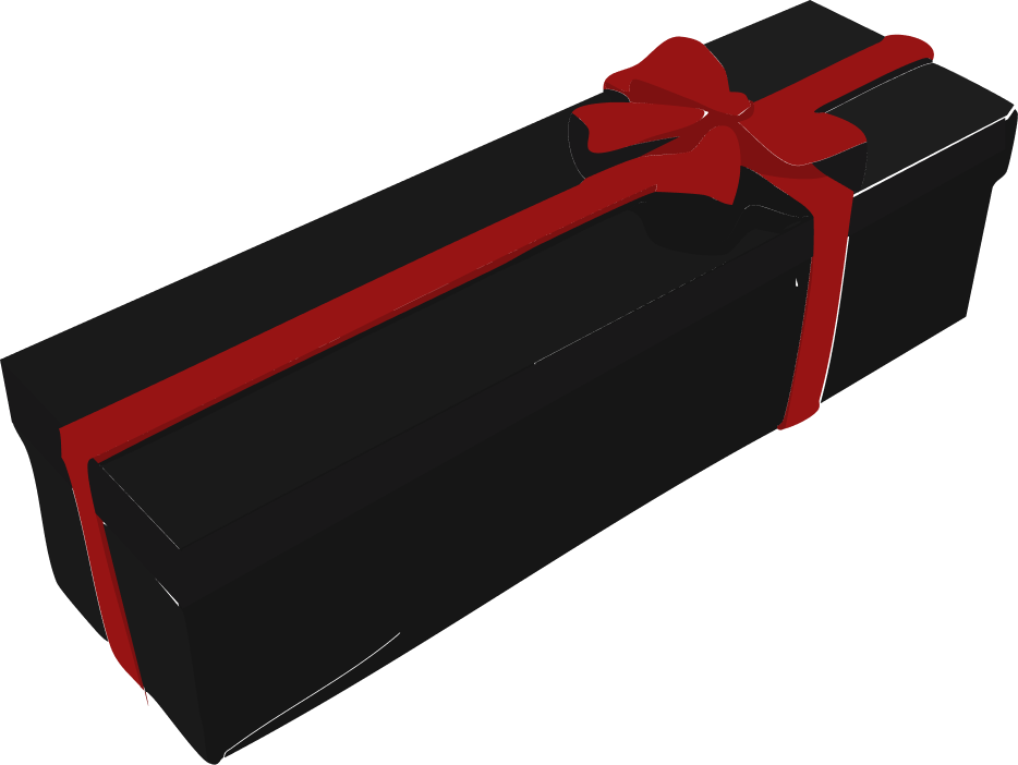 Prize box closed